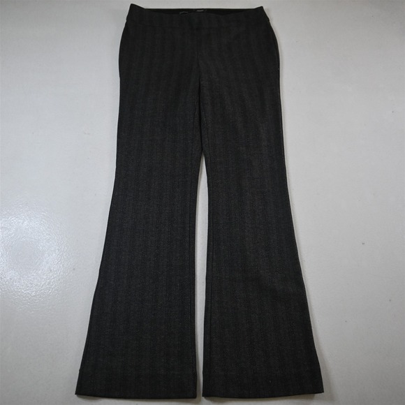 Vera Wang Pants - Simply‎ Vera Wang M Gray Herringbone Ponte Pull On Bootcut Dress Womens Pants